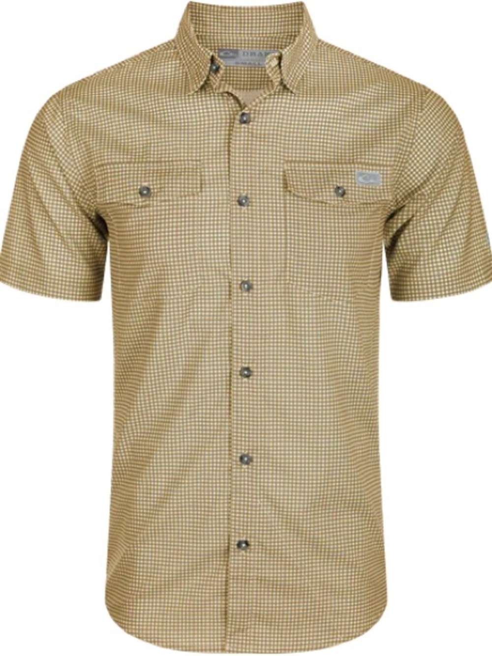 Drake Frat Gingham Check Short Sleeve Shirt